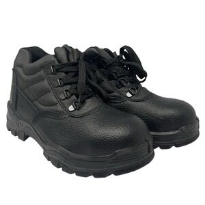 Portwest FW10 Steelite Black Leather Safety Work Boot Protective Steel Toecap 6